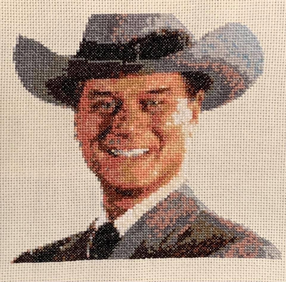 Broderistof | Aida 5,4 | Ivory