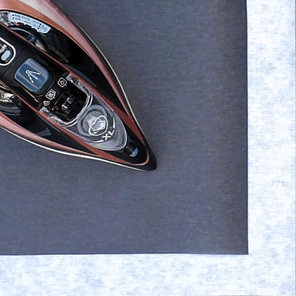 Vlieseline - sort og hvid