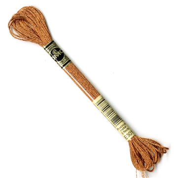 Brunligt glimmergarn - 5 funky farver