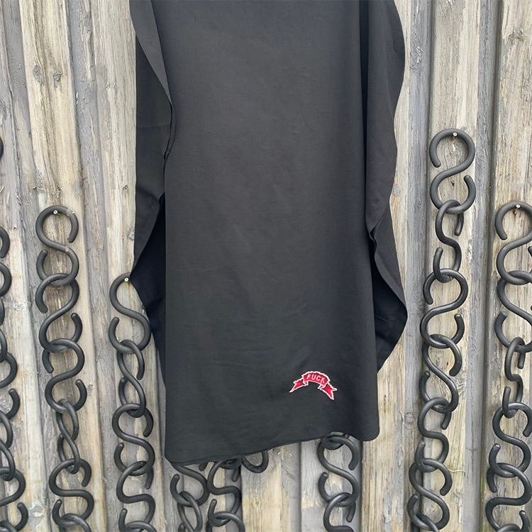 Broderikit: Tattoobannere med FUCK, PYT og NEJ