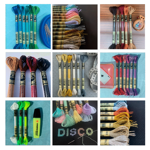 Broderistens refleksgarn