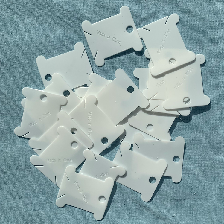 Plastvindsler - hvide