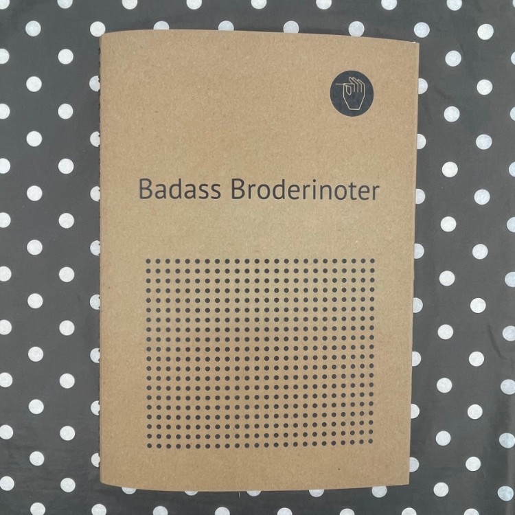 Broderist_notesbog Badass Broderinotesbog