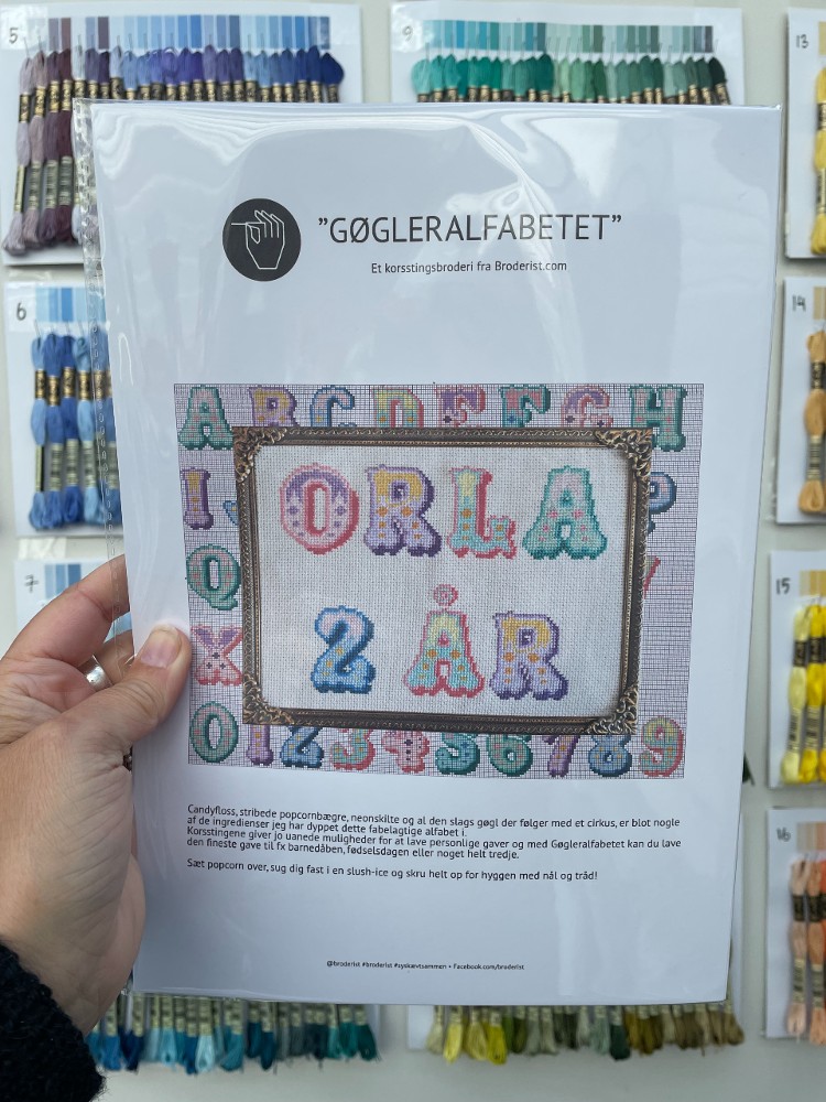 Broderistens Gøgler-alfabet