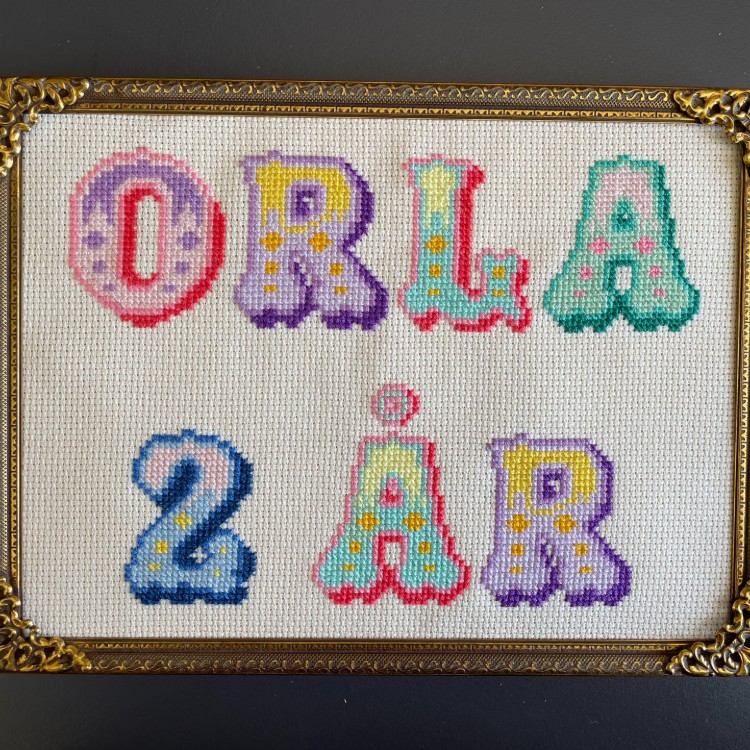 Broderistens Gøgler-alfabet