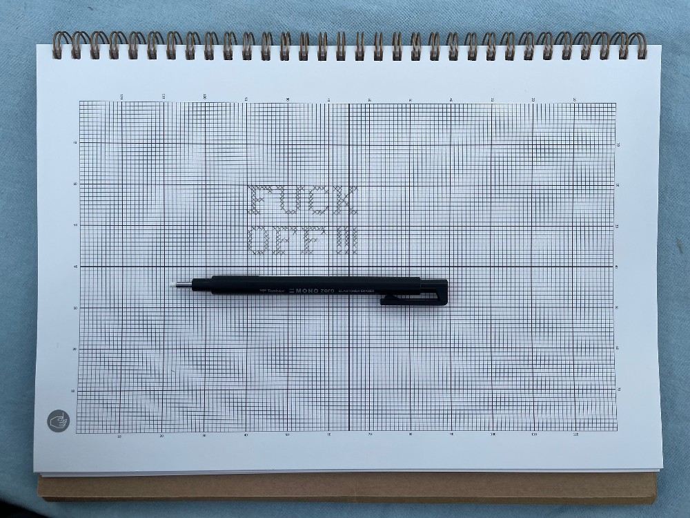 Broderistens viskelæderpen