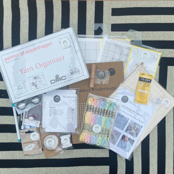 BADASS broderi-begynderpakke - luksus