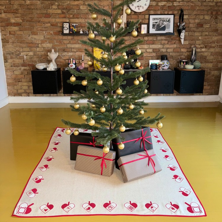 Broderistens_juletræstæppe Mønstre til download - julemotiver