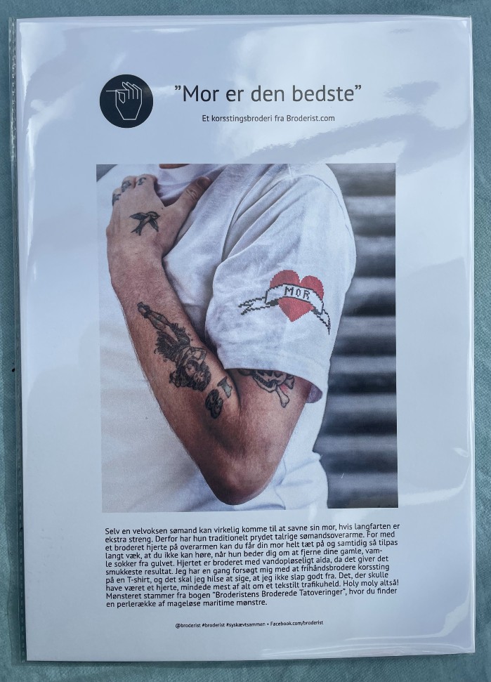 Broderikit: MOR ER DEN BEDSTE I VERDEN