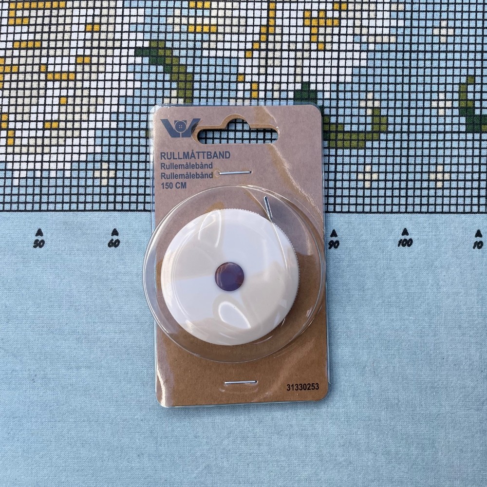 Broderistens målebånd - rap rulle