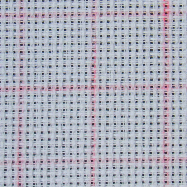 Broderistof | Aida 5,4 | Til den dovne | Hvid