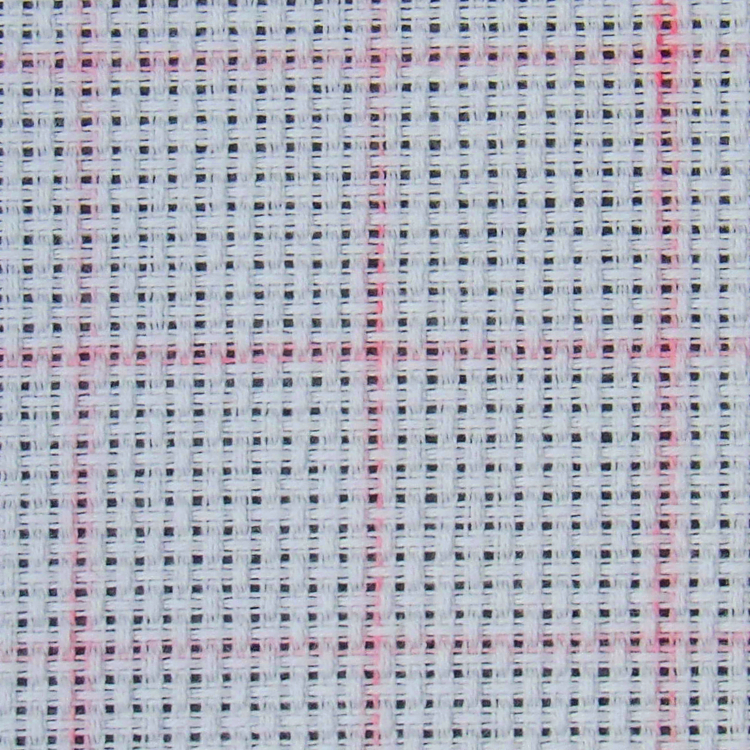 Broderistof | Aida 5,4 | Til den dovne | Hvid