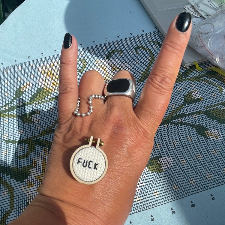 Broderistens miniramme