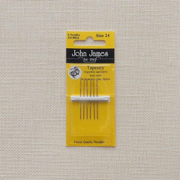 Broderinåle 6 stk. - John James (str. 24)
