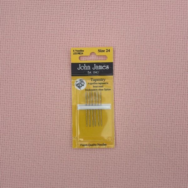 Broderinåle 6 stk. - John James (str. 24)