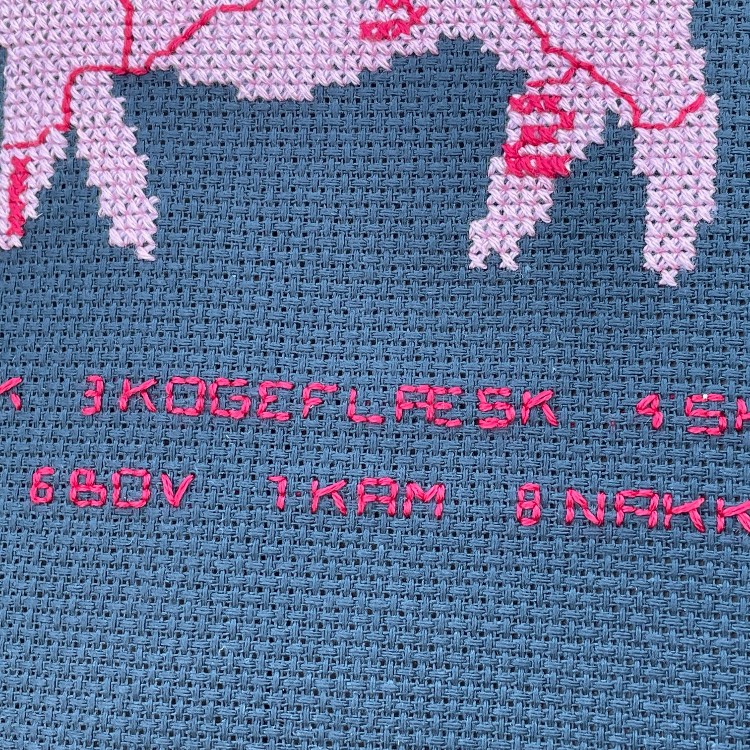 Broderikit: Det' jul - Det' sul