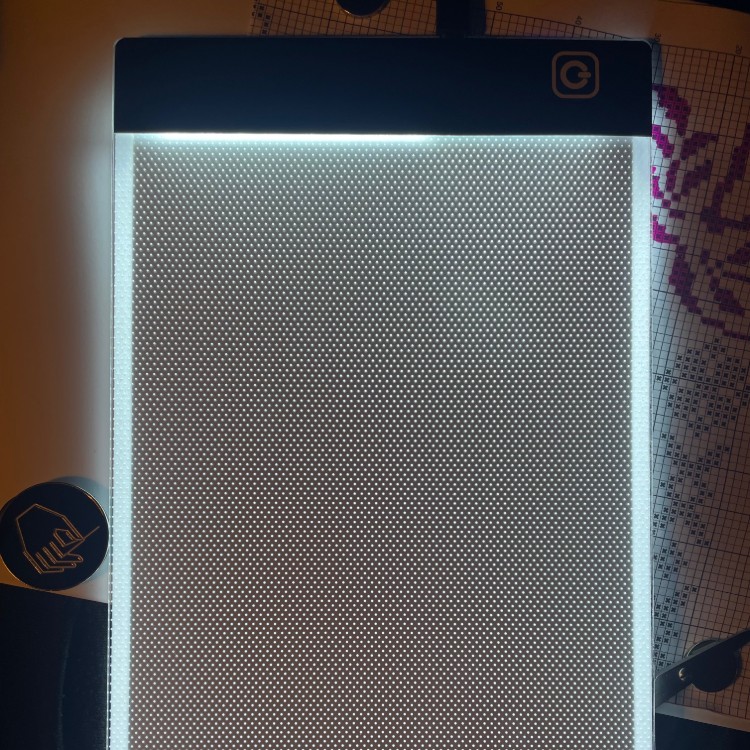 Broderistens lysplade (A5)