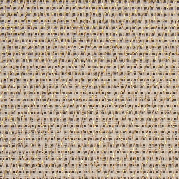 Broderistof | Aida 5,4 | GULDGLIMMER