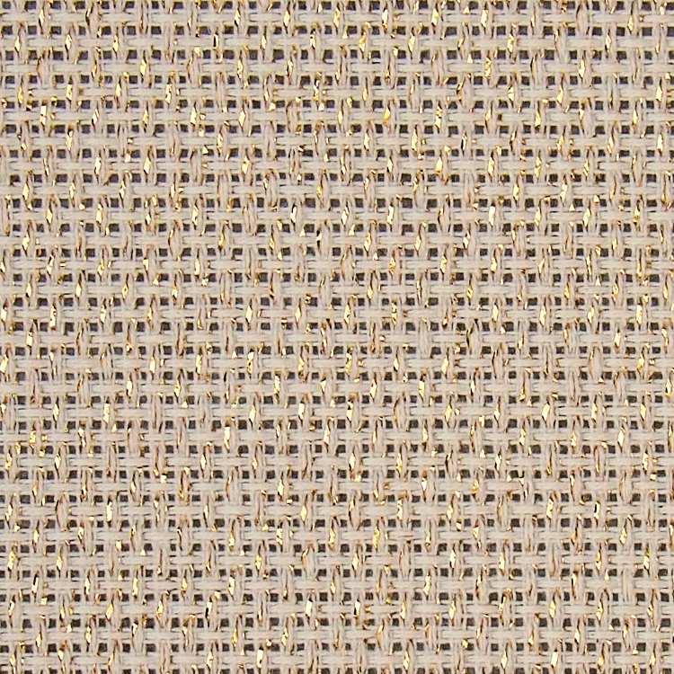 Broderistof | Aida 5,4 | GULDGLIMMER