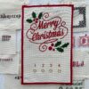 Broderistens adventskalender - Merry Xmas Maddafacka