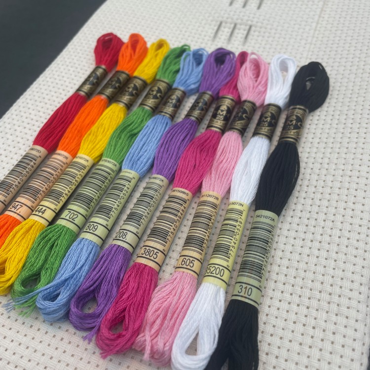 BADASS børne-broderi-begynderpakke