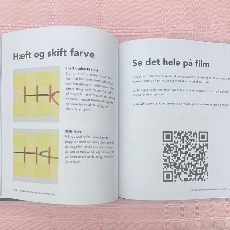 Broderistens BADASS Broderier for børn