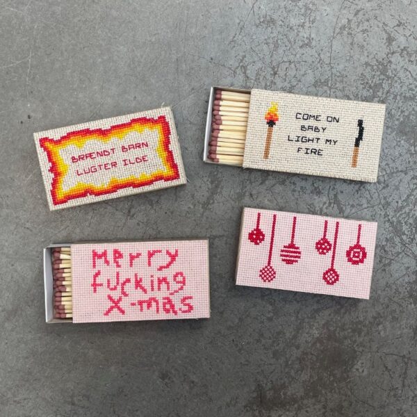 Broderistens tændSTIKæske kit