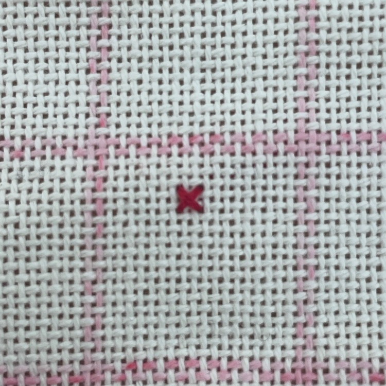 Broderistof | Doven Evenweave 5,0 | Til den dovne | Ivory