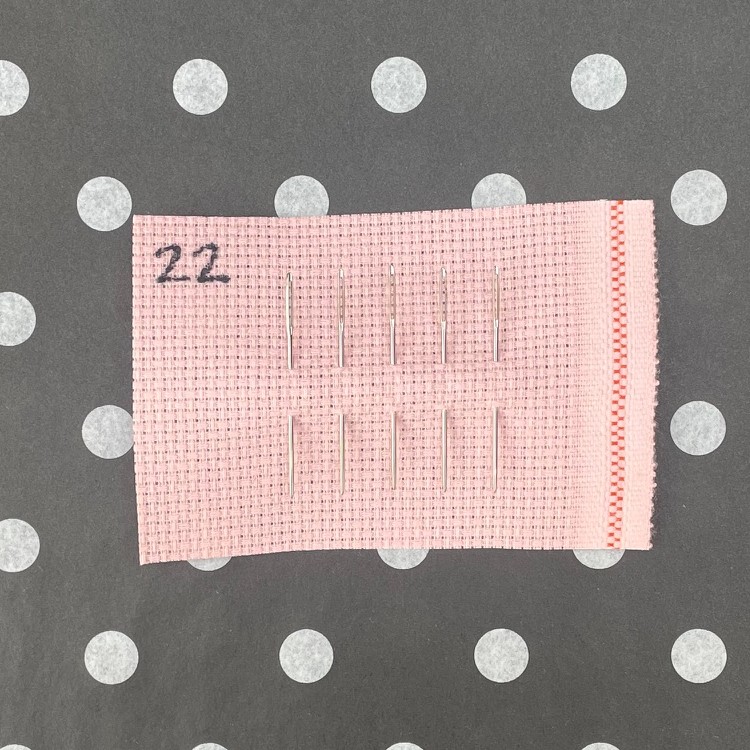 Broderinåle 5 stk. (str. 22)