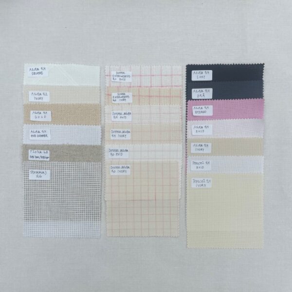 Broderistof | Aida 5,4 | Dug | Metervare