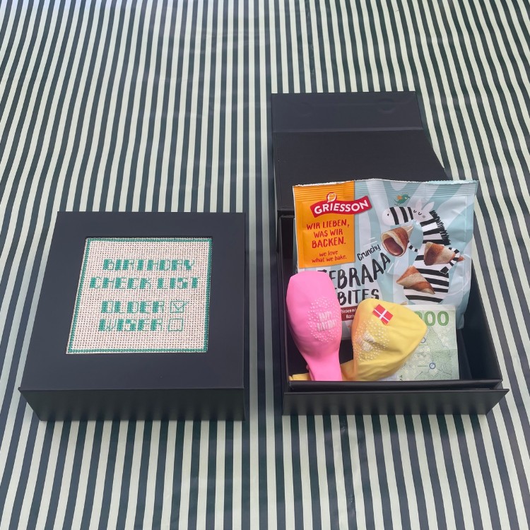 Broderistens "Check list" box