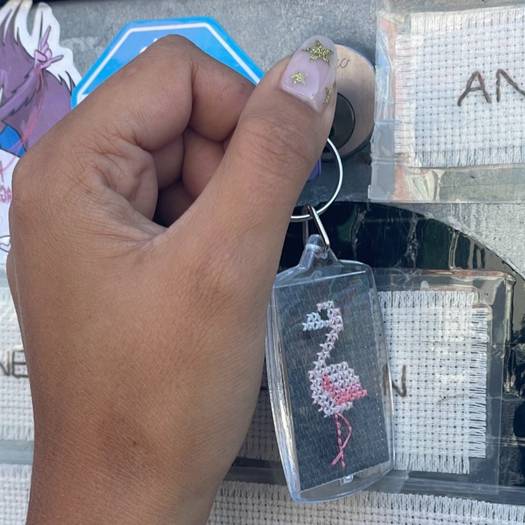 Broderistens blandede nøgleringe