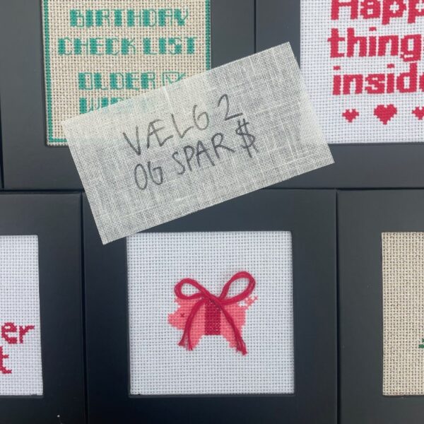 Broderistens "Let it snow" box