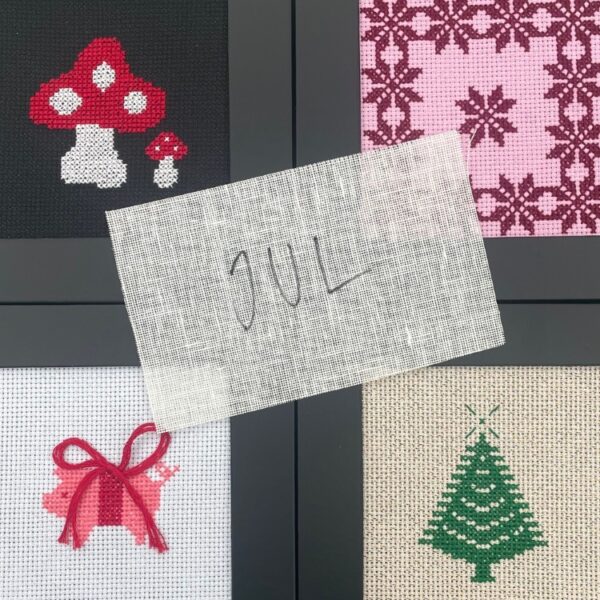 Broderistens "Let it snow" box