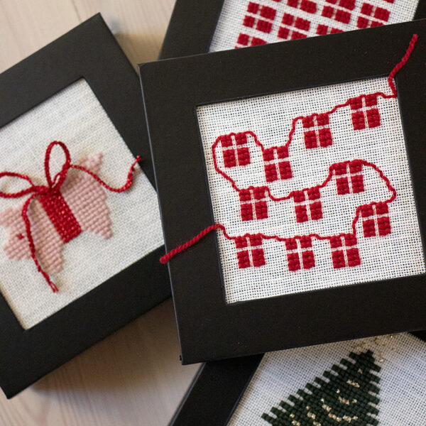 Broderistens "Let it snow" box