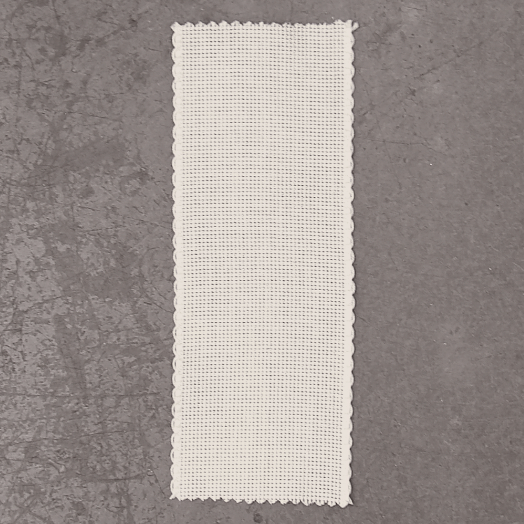 Broderi bånd ivory Broderistof | Aida 5,4 | Broderibånd | 7 cm