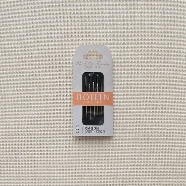 Broderinåle 6 stk. - Bohin (str. 22/24/26)