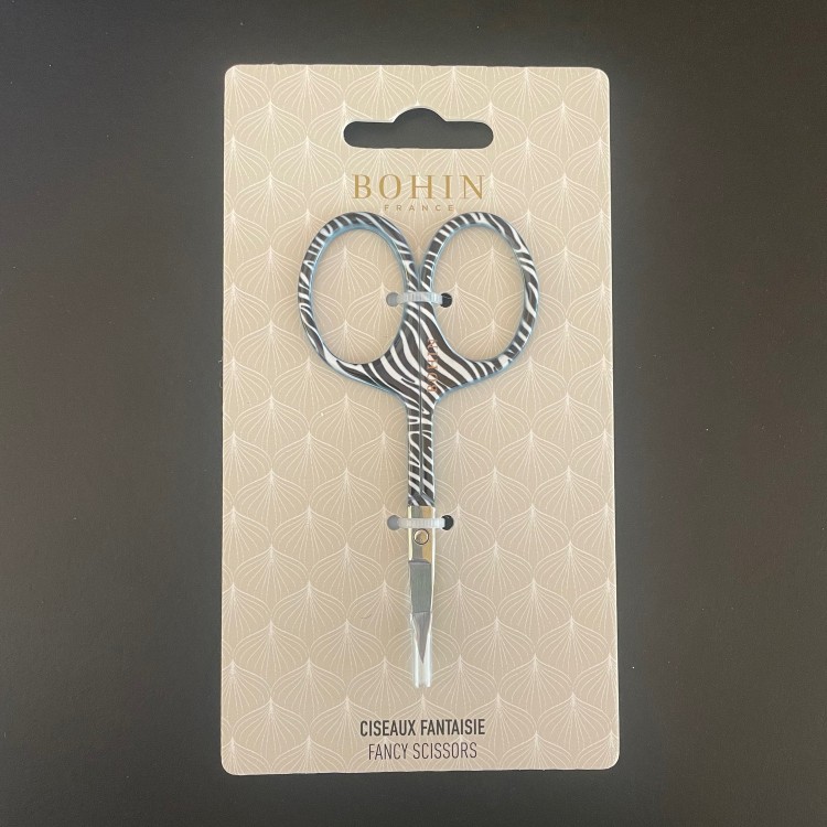 Broderistens zebra saks