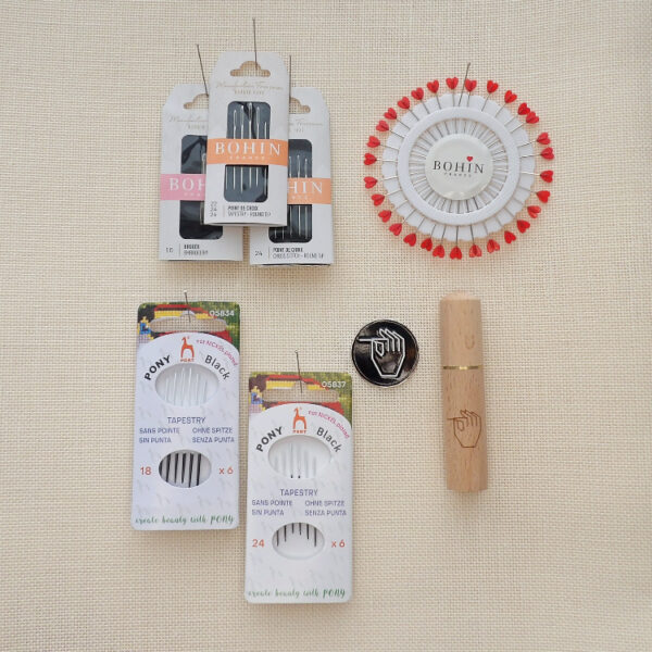 Broderistof | Aida 5,4 | Hvid