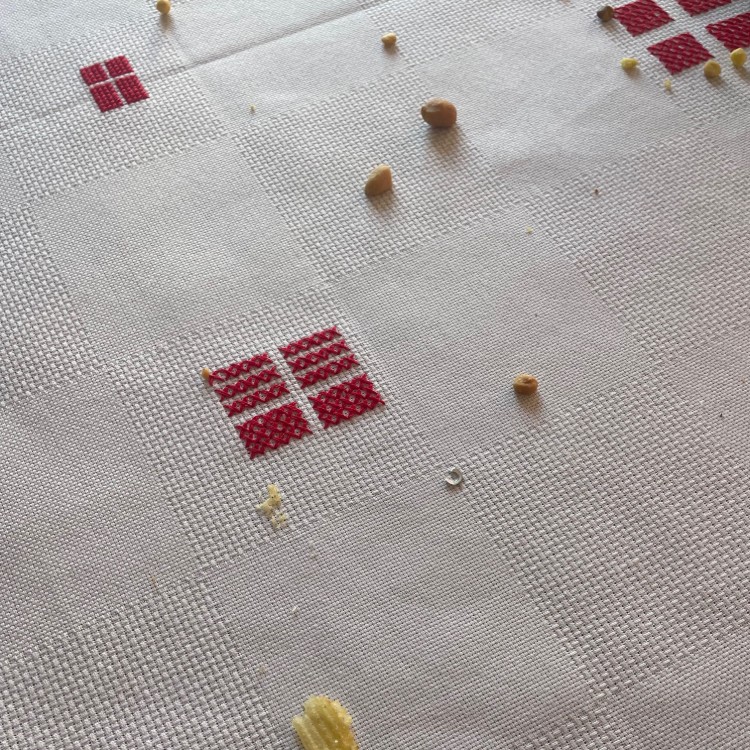 Broderistof | Aida 5,4 | Dug | Metervare