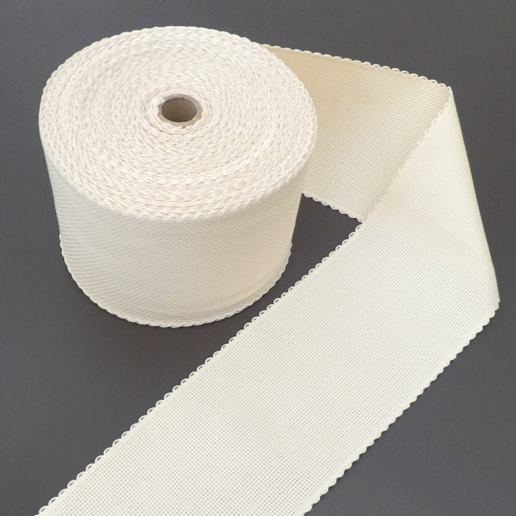 Broderist_aida_baand_10cm_Ivory Broderistof | Aida 5,4 | Broderibånd | 10 cm | ivory