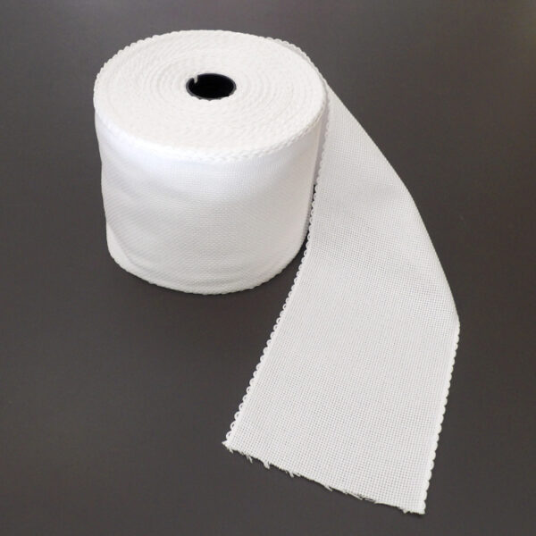 Broderistof | Aida 5,4 | Broderibånd | 12 cm | hvid