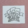 CASINO Lucky 750x750 BLAND SELV STIK (10 for 100)