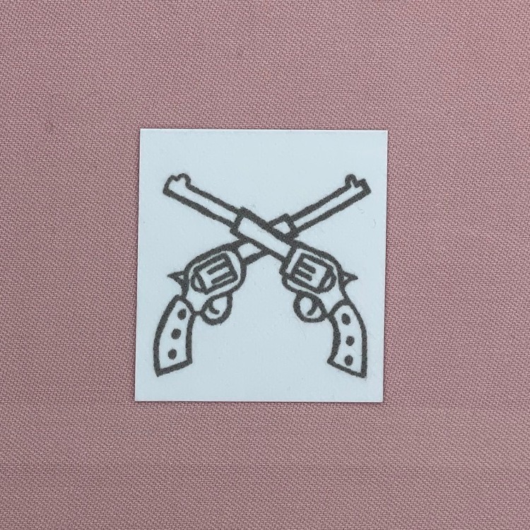 COWBOY Pistoler 750x750 BLAND SELV STIK (10 for 100)