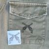 COWBOY Pistoler proces BLAND SELV STIK (10 for 100)