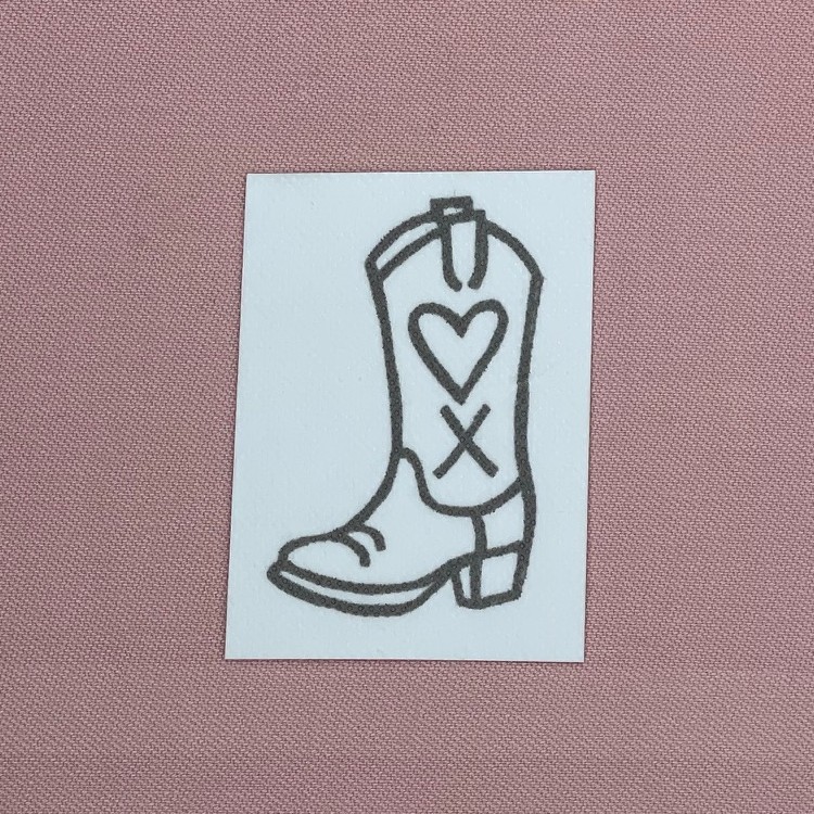 COWBOY Støvle 750x750 BLAND SELV STIK (10 for 100)