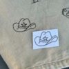 Cowboy hat broderist Sticky Stik COWBOY