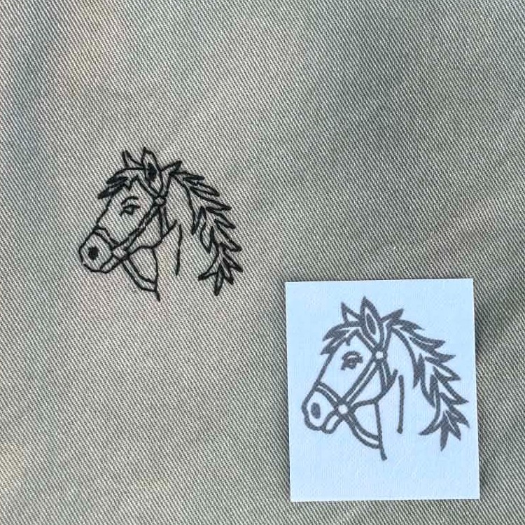 Hest broderist Sticky Stik COWBOY