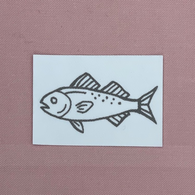 KØKKEN Fisk 750x750 Sticky Stik KØKKEN