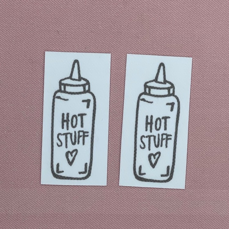 KØKKEN Hot Stuff 2 stk 750x750 BLAND SELV STIK (10 for 100)